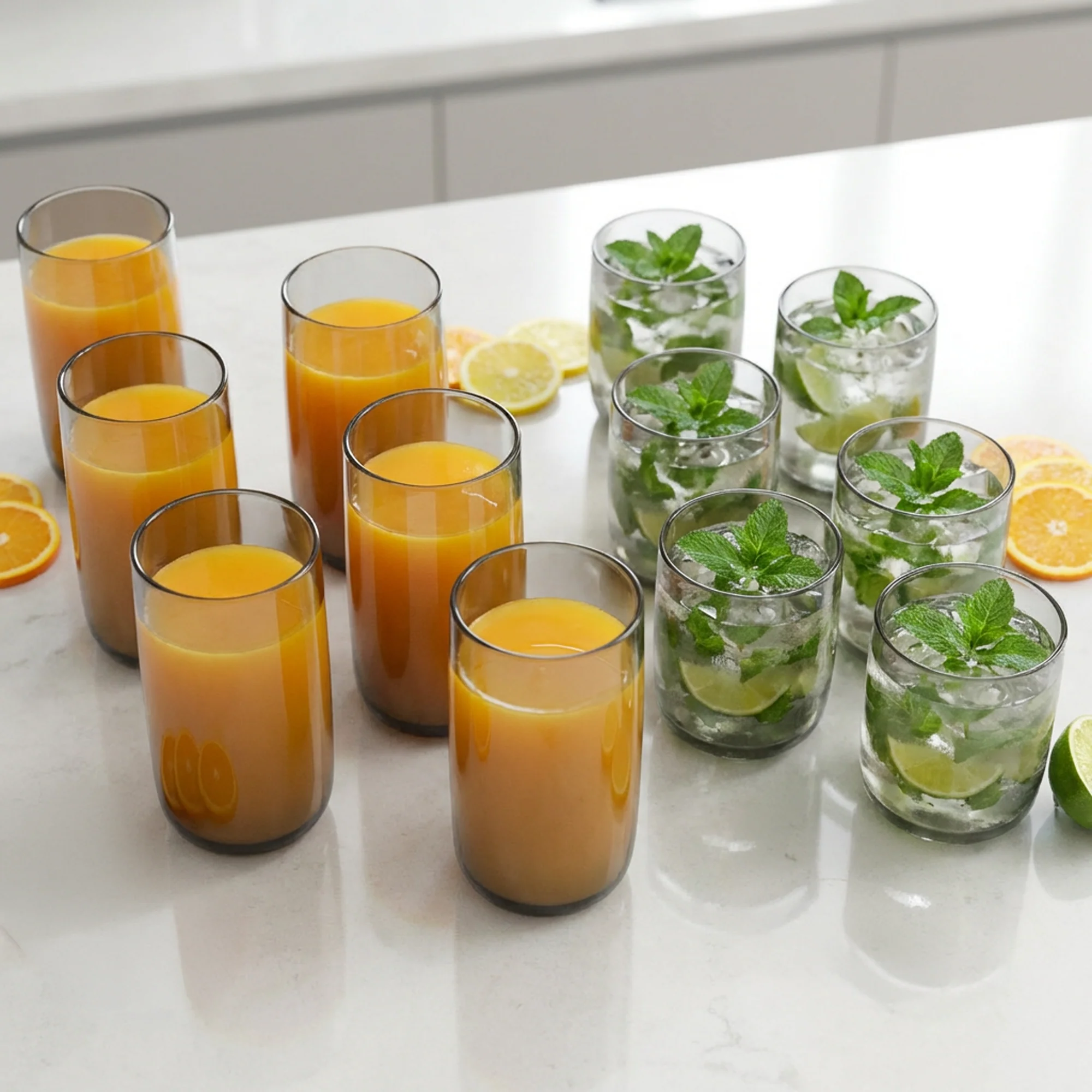 Set 6 Verres Noir 280ML + 6 Verres 365ML - Image 3