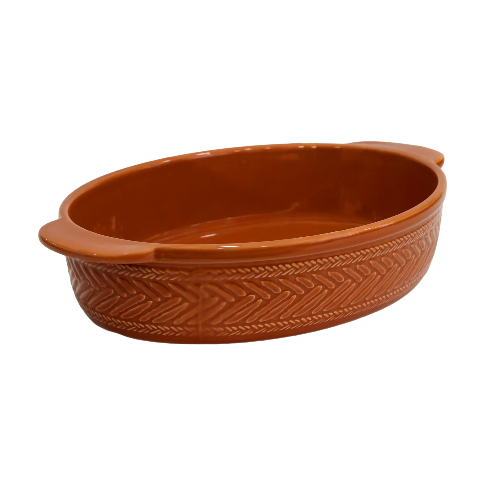 Set moule en céramique 30cm + huilière en céramique 375ML - Image 3