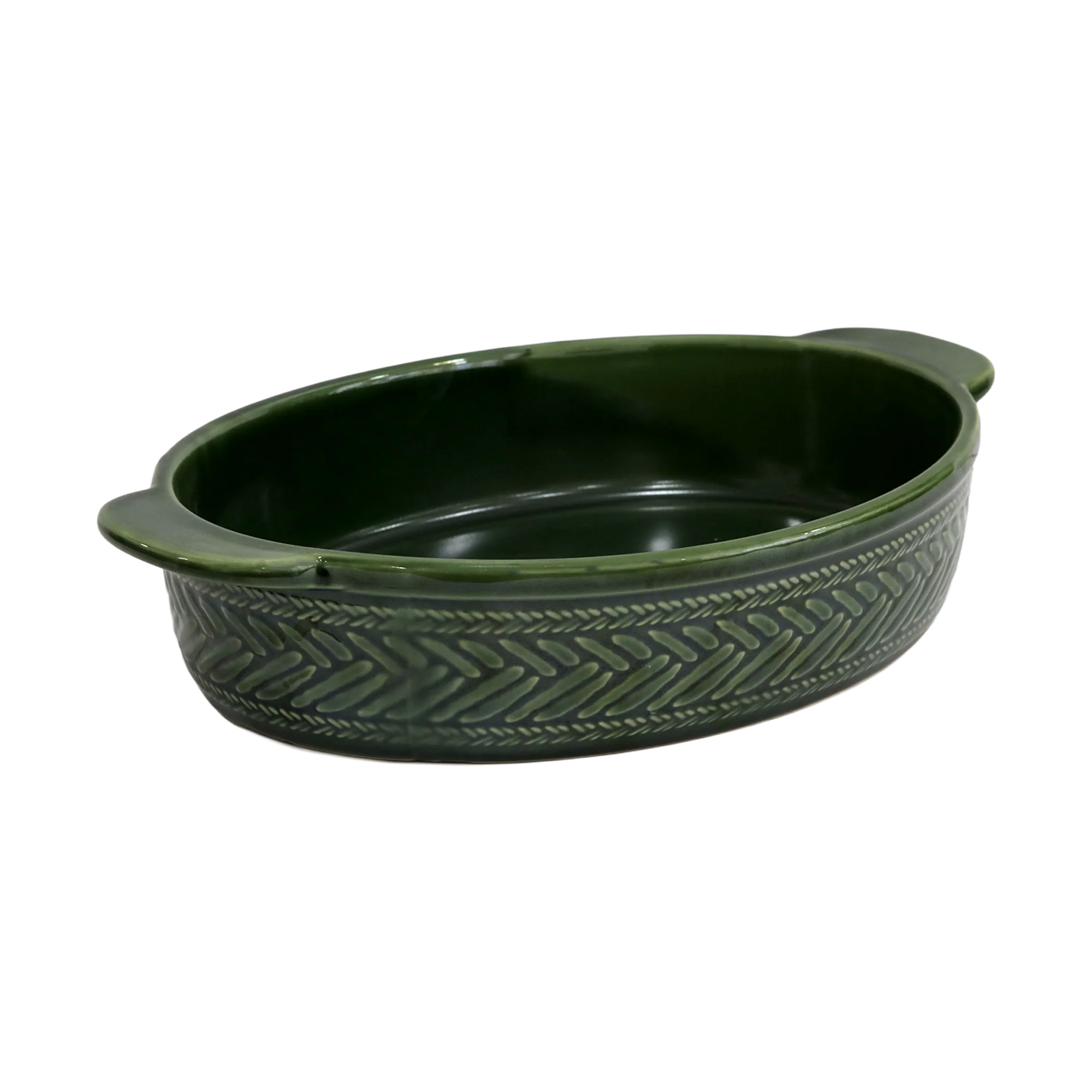 Set moule en céramique 30cm + huilière en céramique 375ML - Image 6