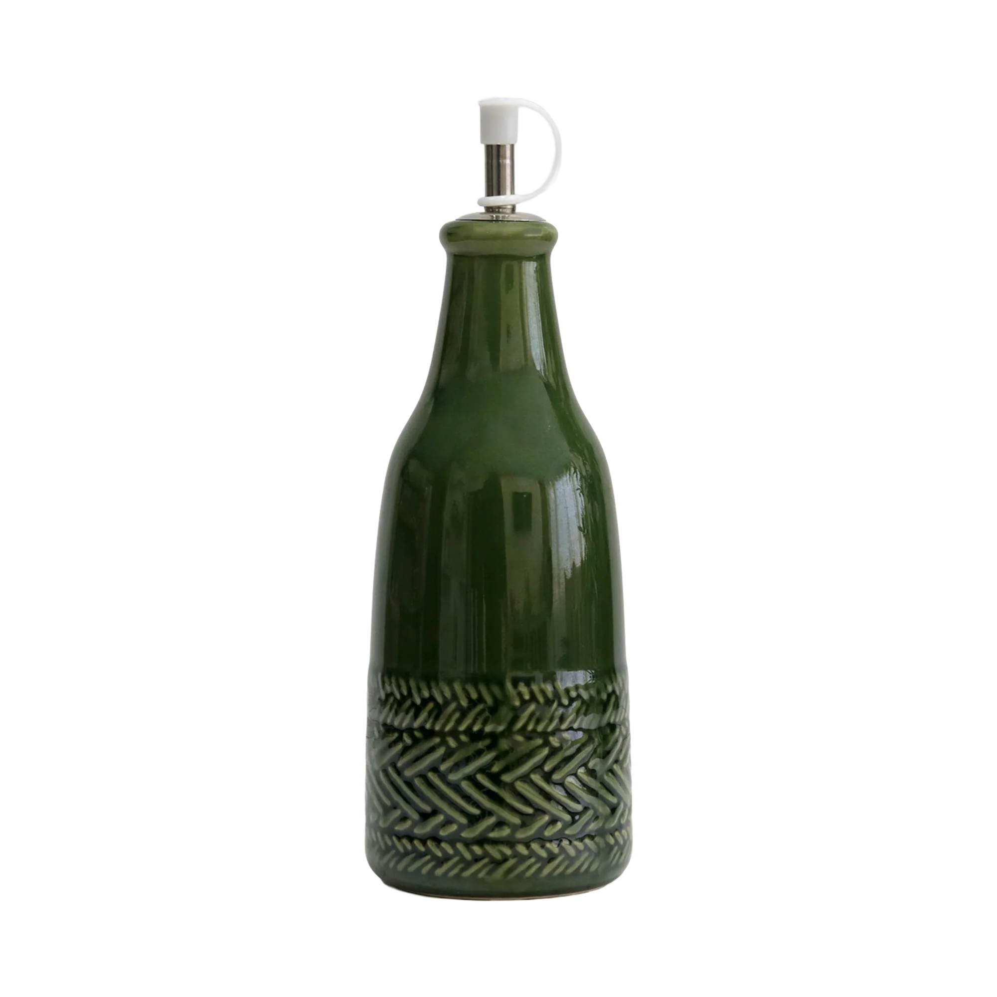 Set moule en céramique 30cm + huilière en céramique 375ML - Image 7