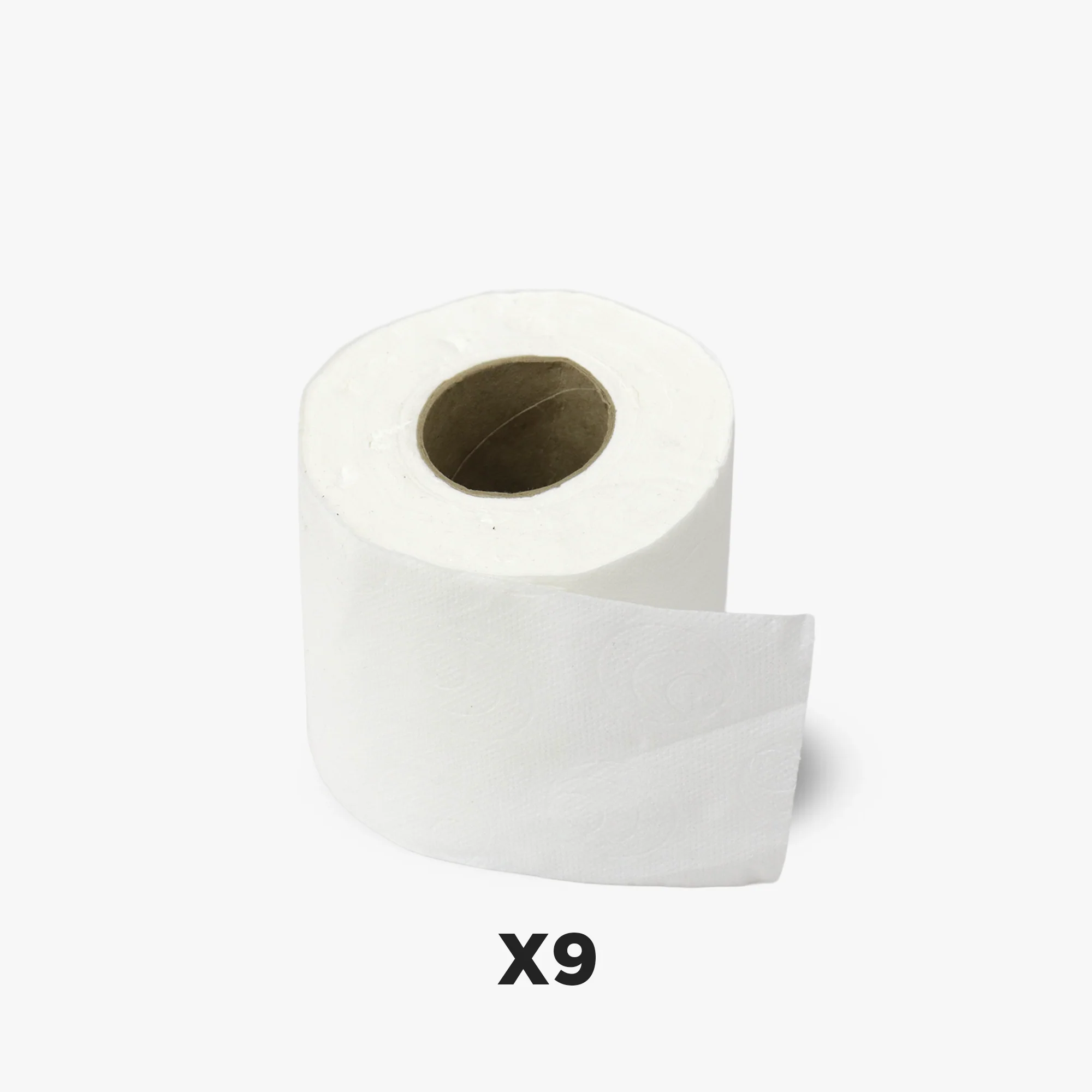 Set porte papier 64cm + poubelle 17cm + brosse 16cm + papier toilette 9pcs - Image 6