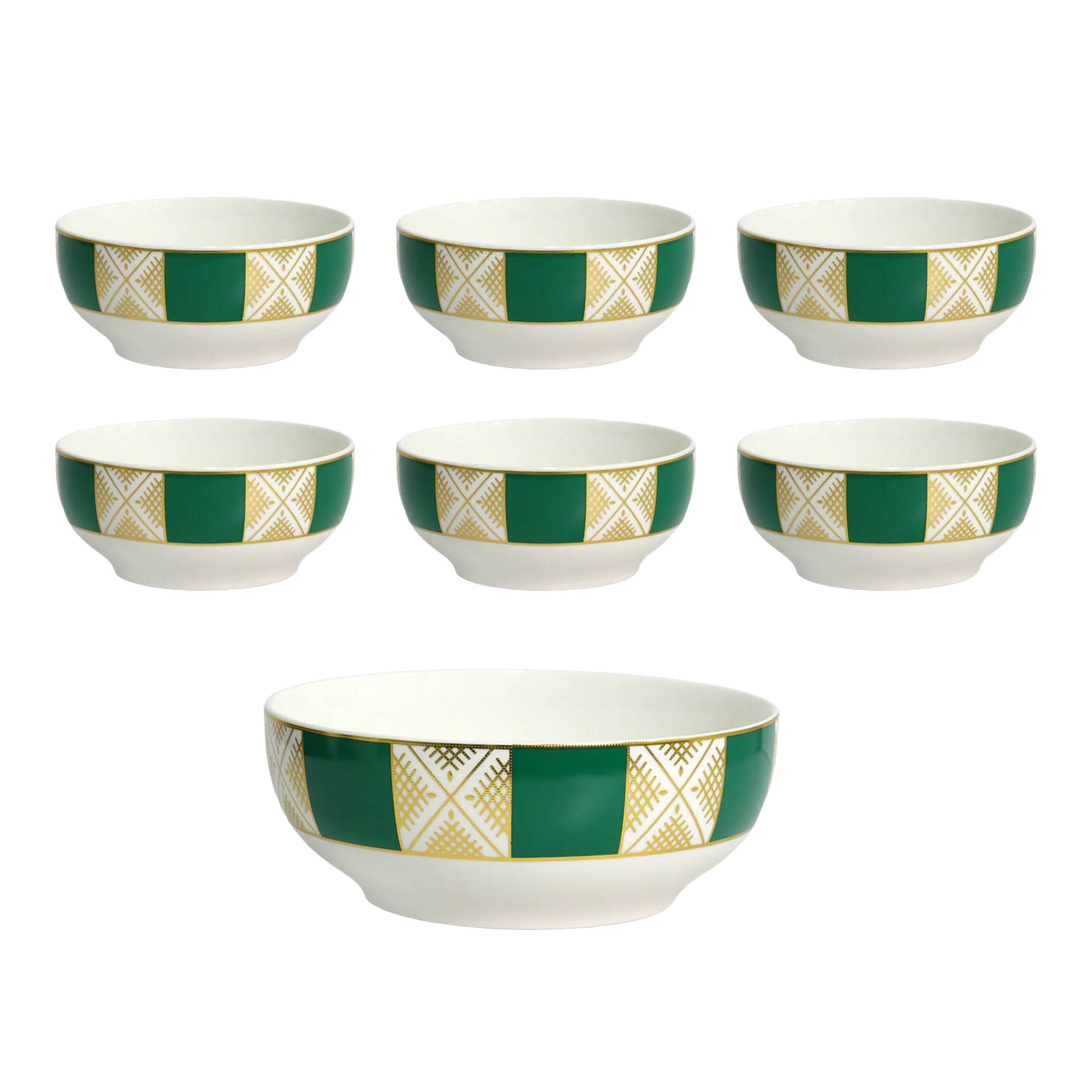 Set saladier 25cm + 6 bols 15cm beldi - Image 9