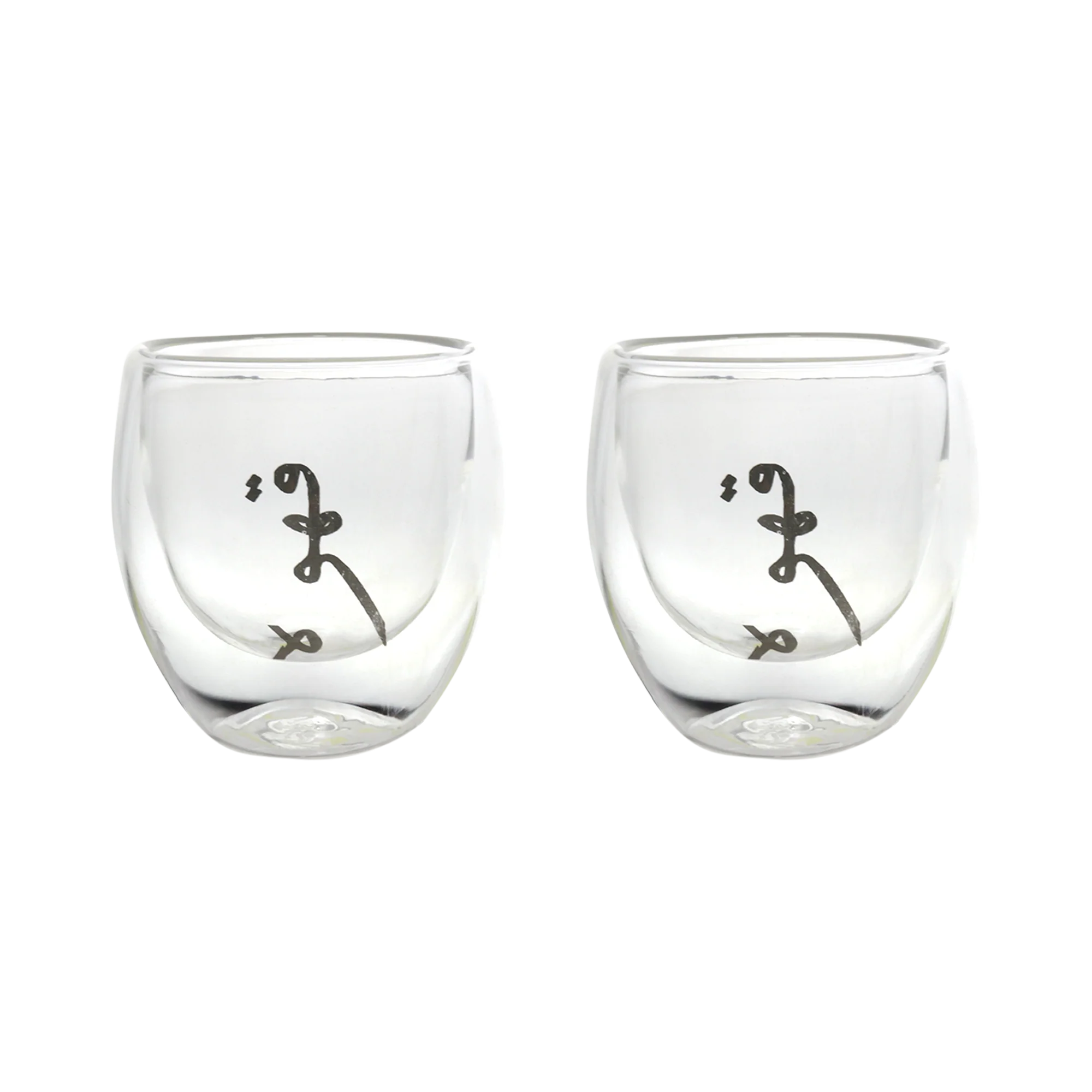 Set thermos en inox 510ML + 2 tasses en verre double paroi 6x7cm - Image 4