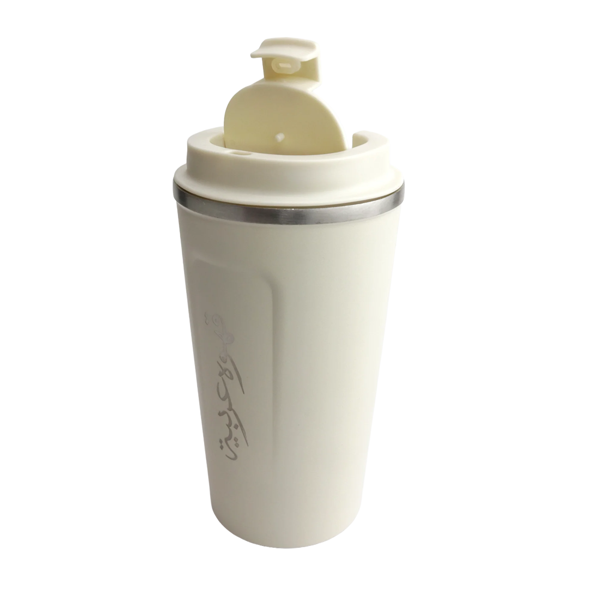 Set thermos en inox 510ML + 2 tasses en verre double paroi 6x7cm - Image 5