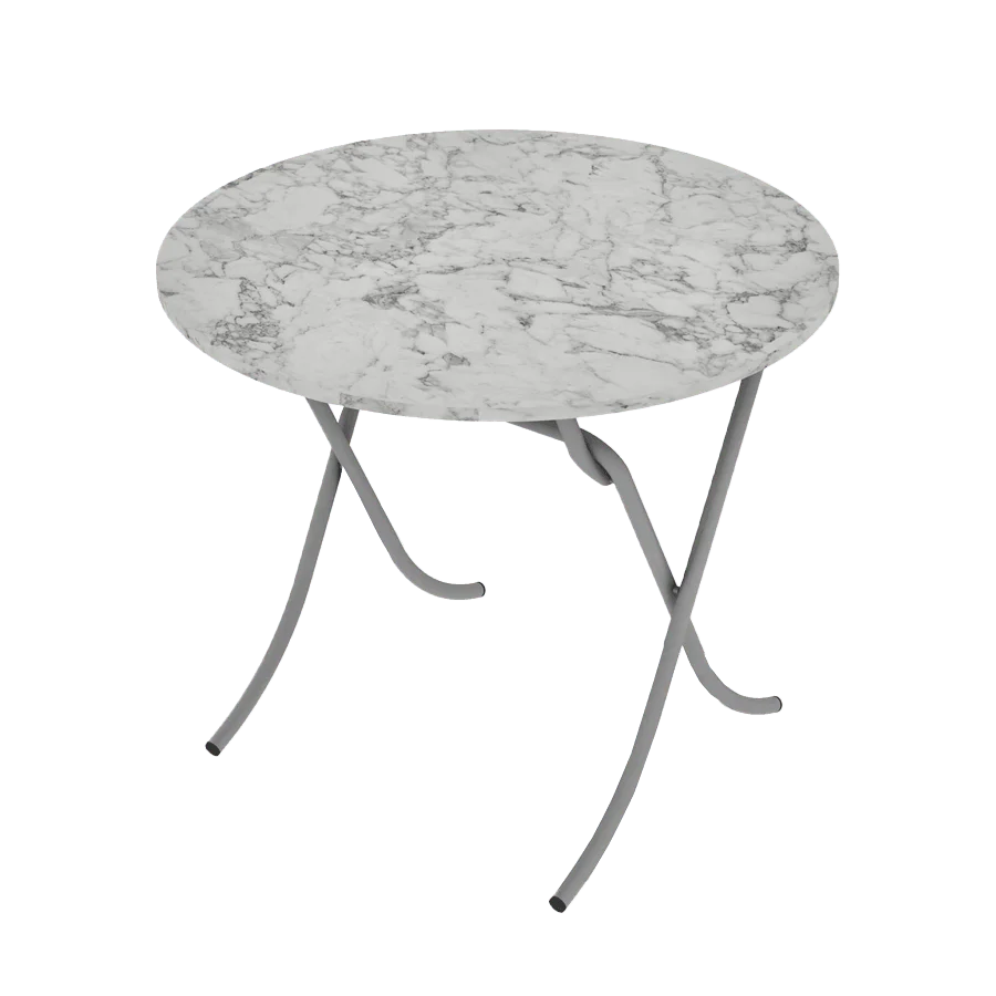 Table pliable ronde 90cm - Image 3