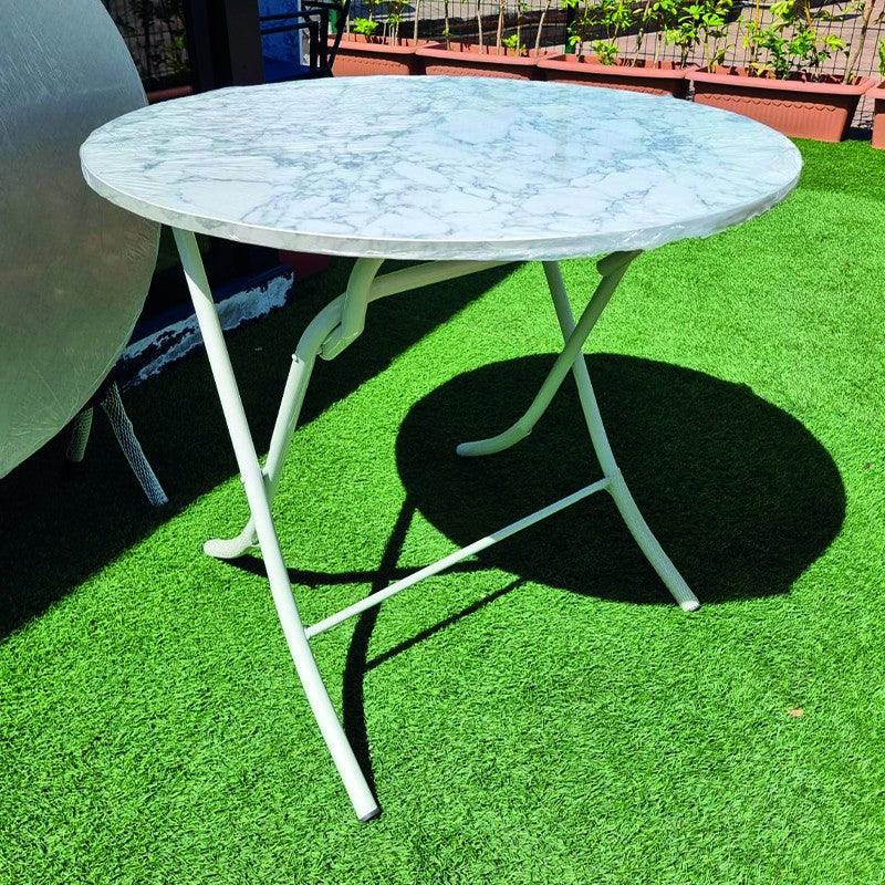 Table pliable ronde 90cm - Image 4