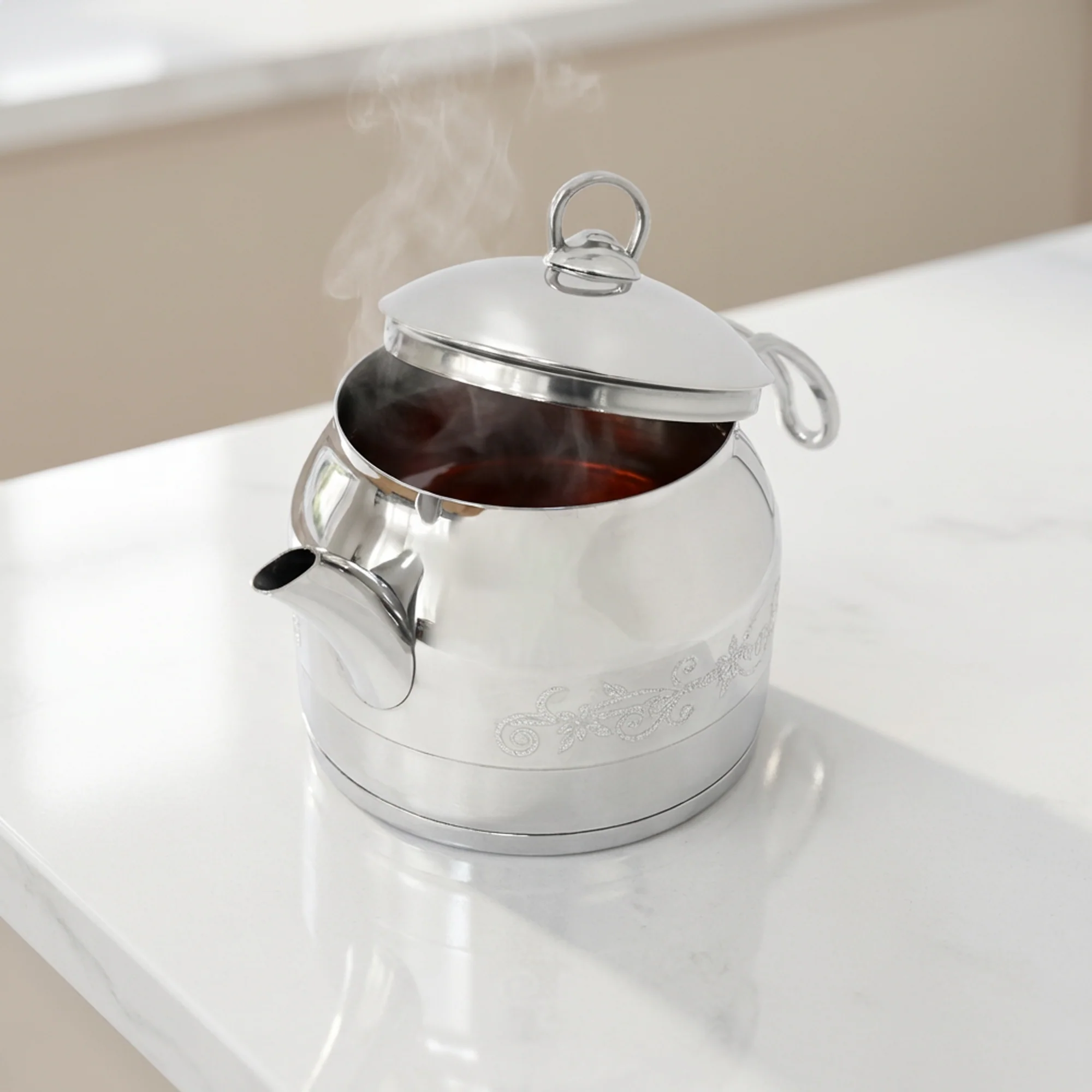 Théière en inox 1,50L - Image 2