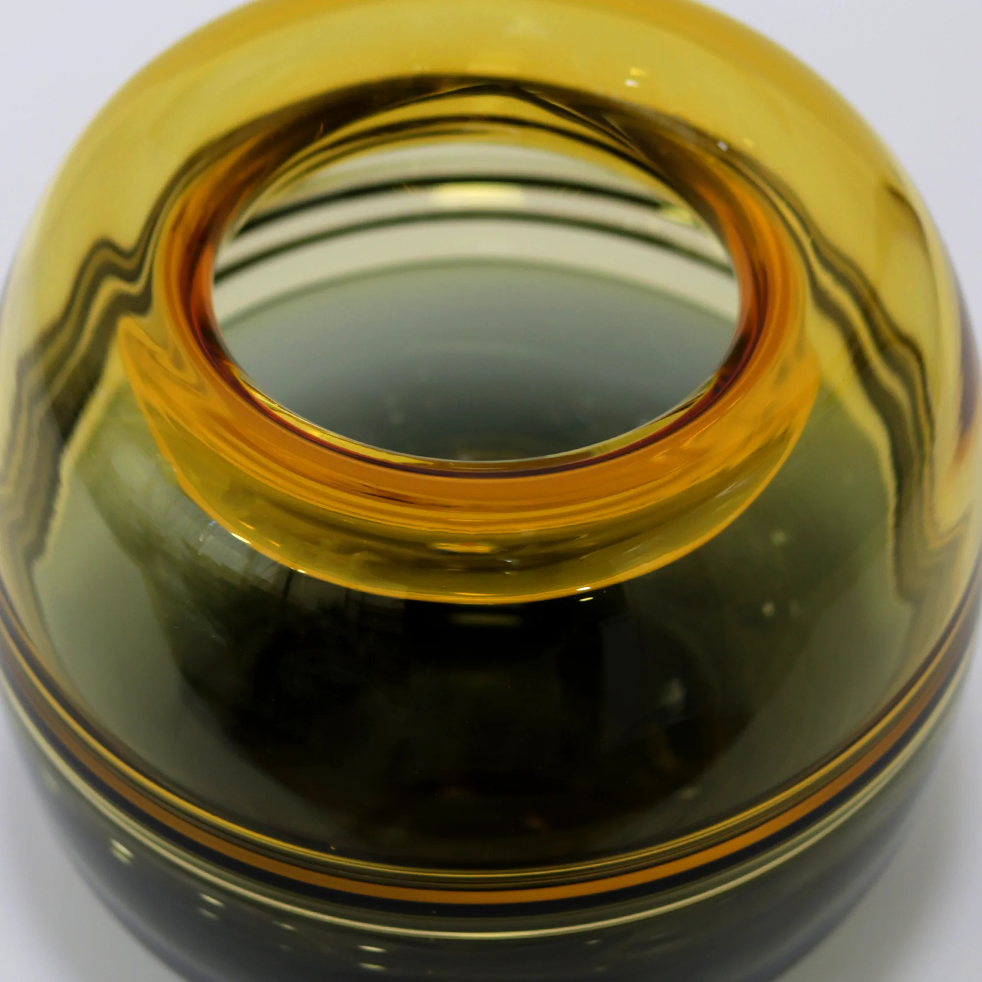 Vase décoratif en verre 20x17cm - Image 4