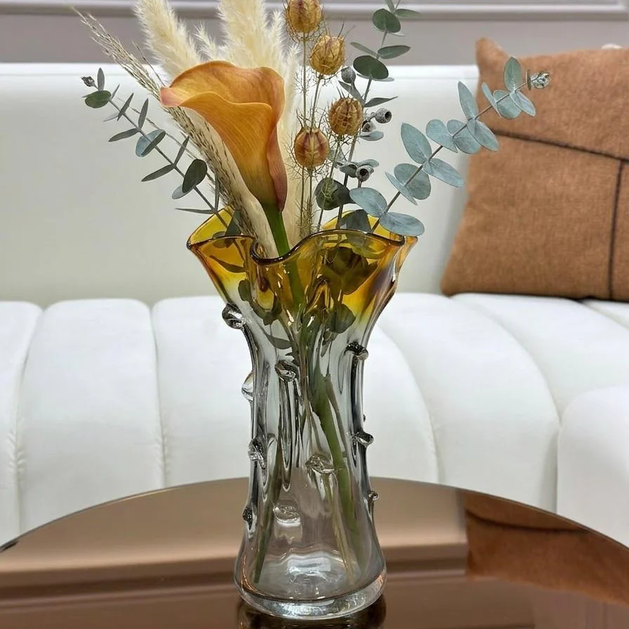 Vase décoratif en verre 33x15cm - Image 2